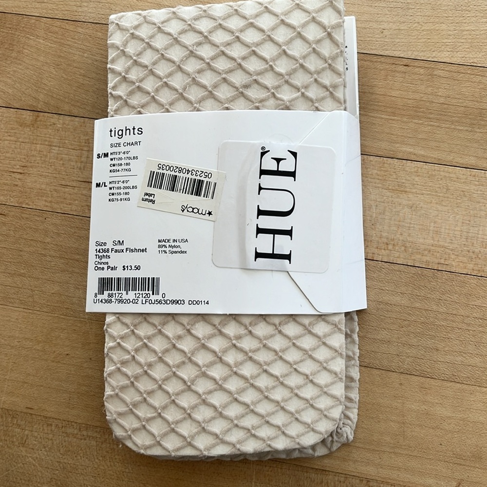 Hue faux fishnet tights new never worn - Picture 2 of 3